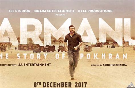 John Abraham shares another thriller poster of 'Parmanu' - Dynamite News