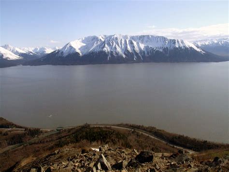 High Tide Turnagain Arm This Photo Was Taken On Our Descen Flickr