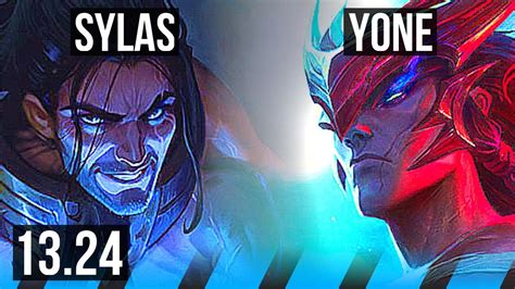 SYLAS Vs YONE MID 8 3 11 300 Games KR Master 13 24 YouTube