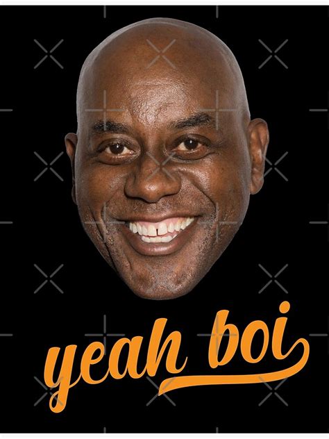 Ainsley Harriott Yeah Boi Poster For Sale By Grafik0 Redbubble