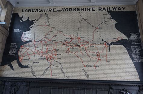 Lancashire and Yorkshire railway | Victoria station, Lancashire, Map ...