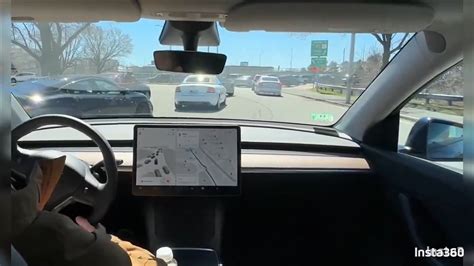 Watch Tesla Full Self Driving Navigating This Roundabout From Hell Like