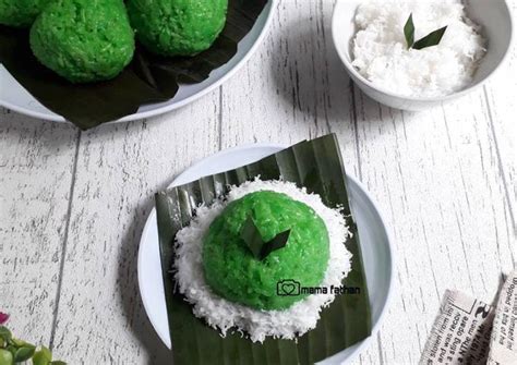 Resep Ketan Kukus Pandan Tabur Kelapa Oleh Mama Fathan Cookpad