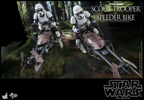 Hot Toys Mms Star Wars Rotj Scout Trooper Speeder Bike Hot Toys Complete Checklist