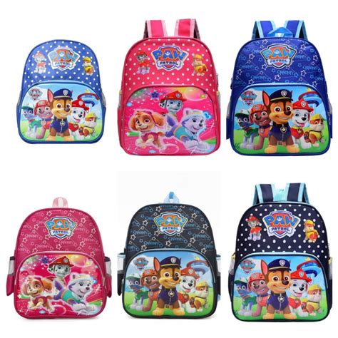 Mochila Infantil Paw Patrol Bolsa Pr Escolar Do Jardim De Inf Ncia