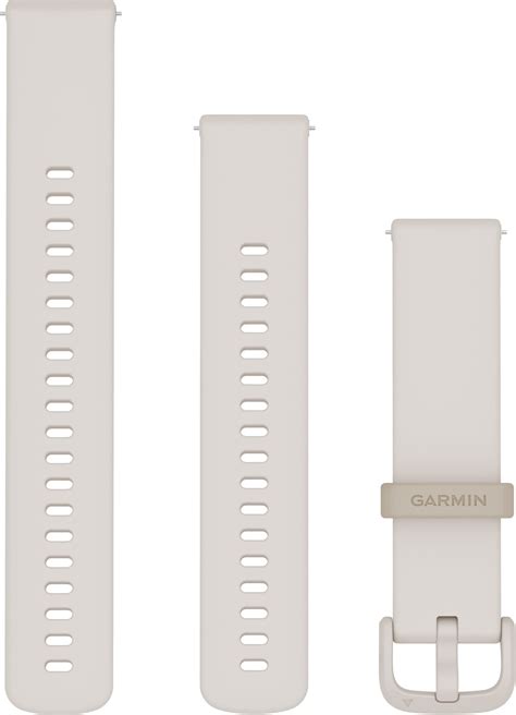 Garmin 20mm Quick Release klokkerem av silikon beige Elkjøp Elkjøp