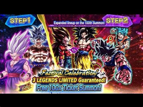 Festival Celebration 3 Free Legends Limited Guaranteed Summon Dragon