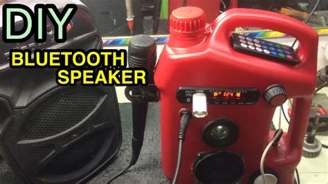 DIY BLUETOOTH SPEAKER PAANO GUMAWA YouTube