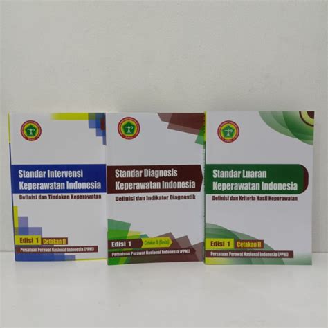 Jual BUKU PPNI PAKET 3 STANDAR KEPERAWATAN SIKI SDKI SLKI