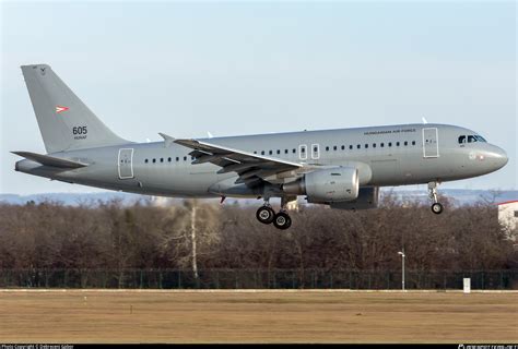 605 Hungarian Air Force Airbus A319 112 Photo by Debreceni Gábor ID