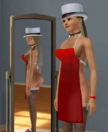 Af EMMA Nude Apron The Sims LoversLab