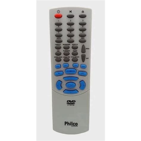 Controle Remoto Dvd Philco Dvt100 Dvt101 Original em Promoção Ofertas