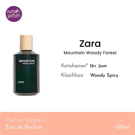 Jual Parfum Wanita Zara Mountain Woody Forest Women Ml Perfume