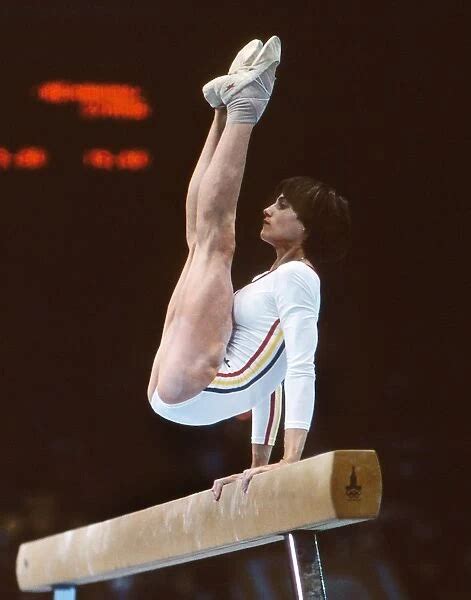 Nadia Comaneci At The 1980 Moscow Olympics 5768822 Framed Photos Hot