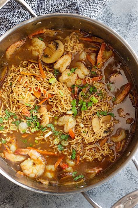 This Easy Shrimp Ramen Soup Is So Much Better Than That Packet Of