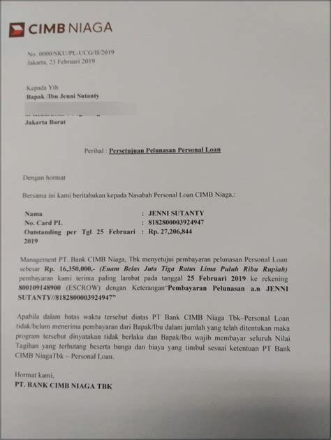 Contoh Surat Rayuan Permohonan Pinjaman Bank Rasmi My Hot Sex Picture