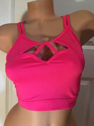 Victoria Secret Pink Sport Bra Size Medium NWT EBay