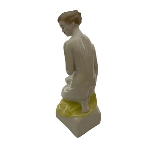 Hollohaza Porcelain Nude Figurine Two Streets Estates