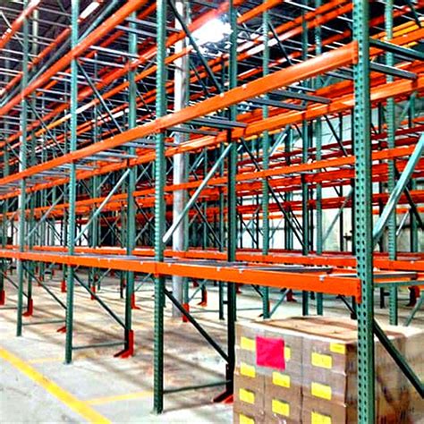 American Industrial Warehouse Storage Heavy Duty Teardrop Pallet Rack