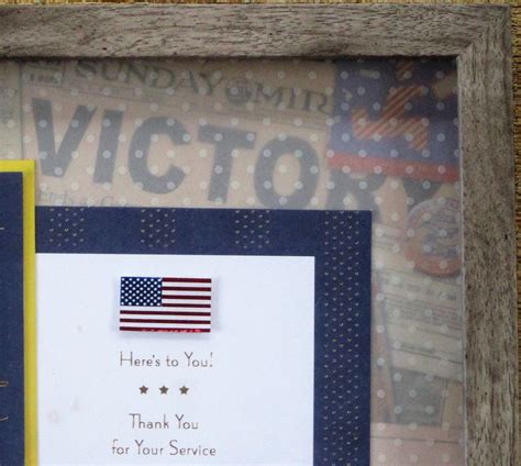 Veterans Day Gift Military Appreciation Shadowbox. Thank | Etsy