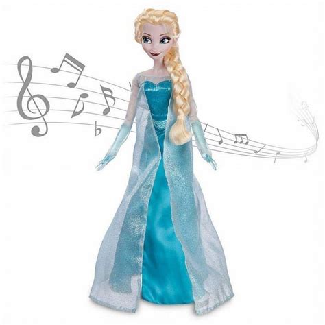 Disney Store Exclusive Singing Queen Elsa Doll Light Up 16 In Frozen