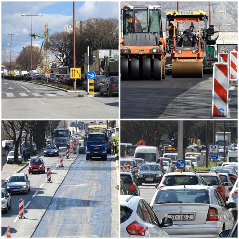 Slobodna Dalmacija Pogledajte Ovo Ludilo Na Glavnoj Splitskoj