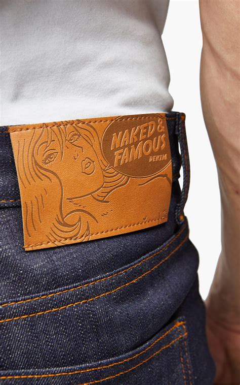 Naked Famous Denim Super Guy Perfect Blue Slub Stretch Selvedge 12 5OZ Cultizm