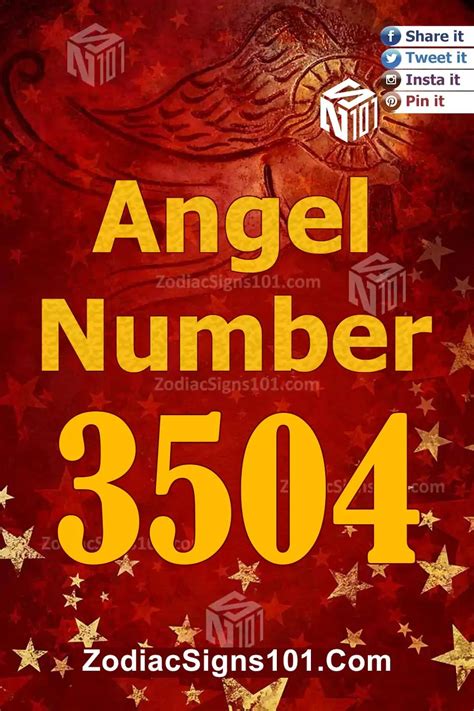 3504 Angel Number Spiritual Meaning And Significance - ZodiacSigns101