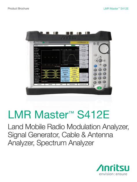 Pdf Lmr Master S E Product Brochure Atecorp Performance