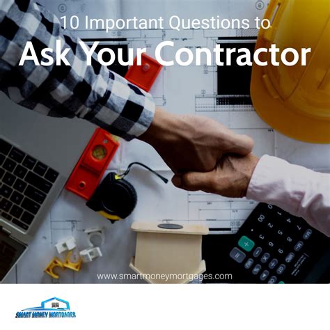 10 Important Questions To Ask Your Contractor