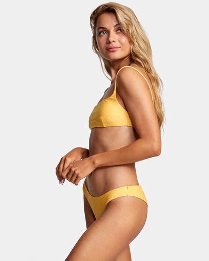 Brightside Cheeky Coverage Bikini Bottoms For Women Rvca