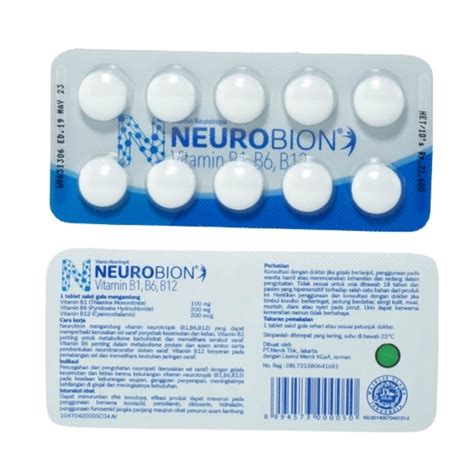 Jual Neurobion Strip Isi Tablet Putih Shopee Indonesia