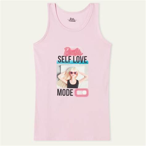 Camiseta De Tirantes Anchos Barbie X Tezenis 3MC1530 BarbiePedia