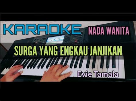 Karaoke Dangdut JANJI Evie Tamala Nada Wanita YouTube