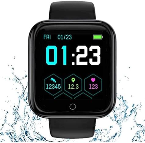 Fitvii Fitness Tracker Smart Watch With Blood Pressure Heart Rate