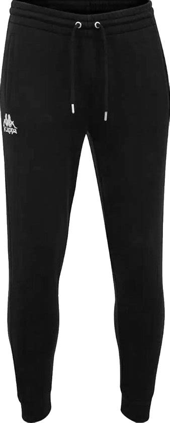 Kappa Zloan Sweat Pants 708277 19 4006 Mannen Zwart Broek Maat L Bol