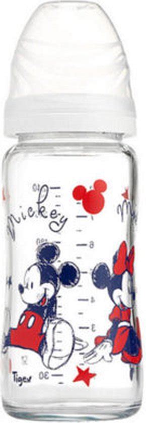 Tigex Nuk Glazen Fles 3 SPEED 240ml Disney Baby Mickey