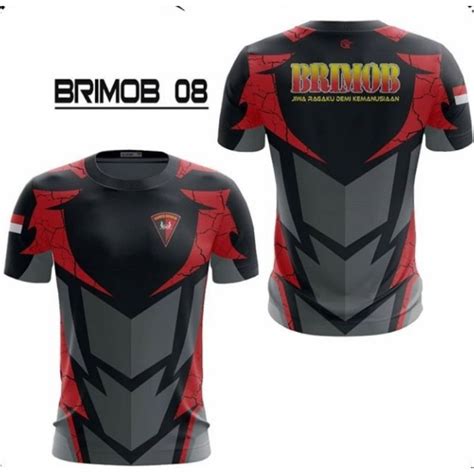 Jual Kaos Jersey Brimob Indonesia Shopee Indonesia