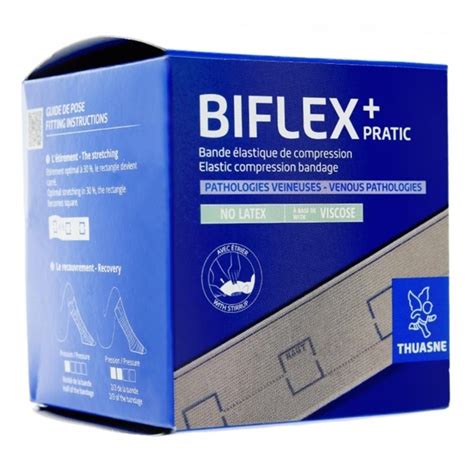 Bande de contention Biflex 16 Pratic élastique légère Compression