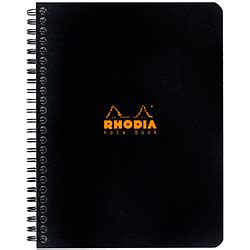 Блокнот "Rhodia", А5+, 80 листов, клетка, черный 9060968 купить в ...
