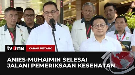 Anies Dan Cak Imin Selesai Jalani Pemeriksaan Kesehatan Di RSPAD