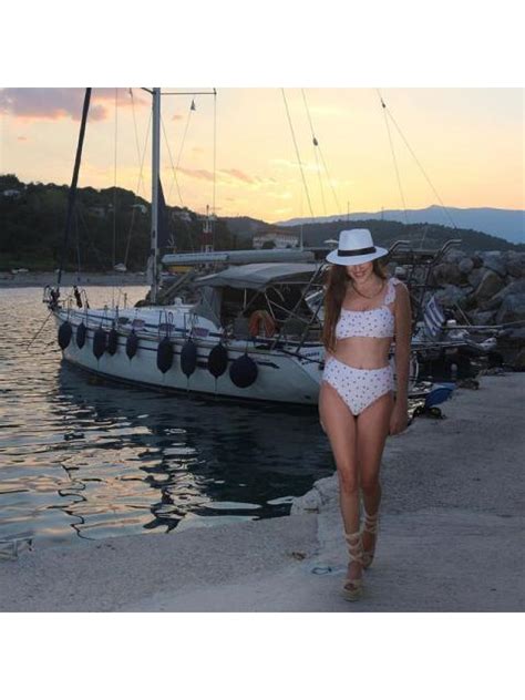 Ruffle Straps Square Neckline High Waist Two Piece Bikini Set WalkOnBeach