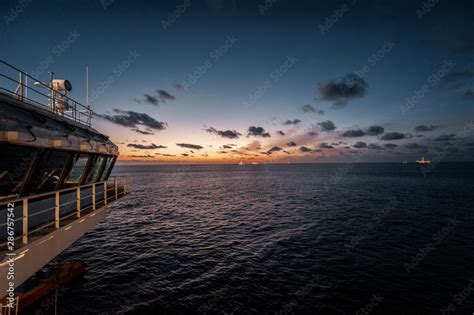 Side view of ship deck Stock Photo | Adobe Stock