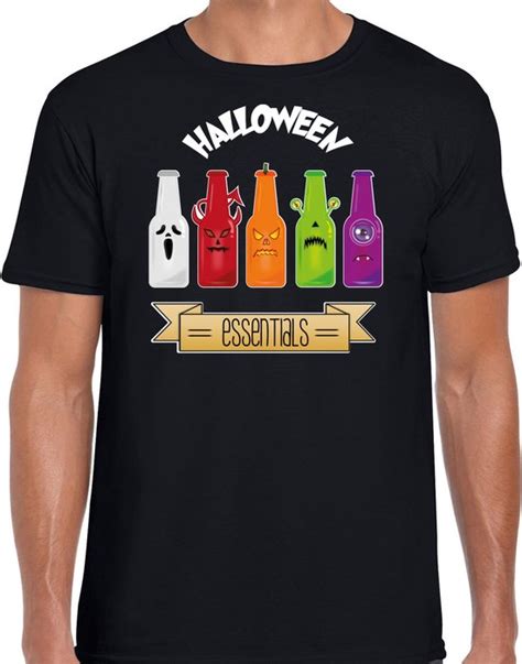 Bellatio Decorations Halloween Verkleed T Shirt Heren Bier Monster