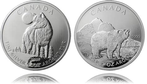 Canadian Wildlife Silver Bullion Coins Information and Specifications