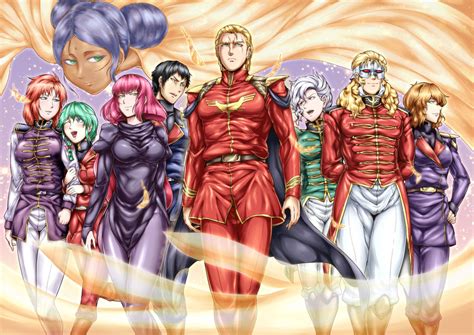 Char Aznable Haman Karn Marida Cruz Lalah Sune Quess Paraya And 4 More Gundam And 3 More