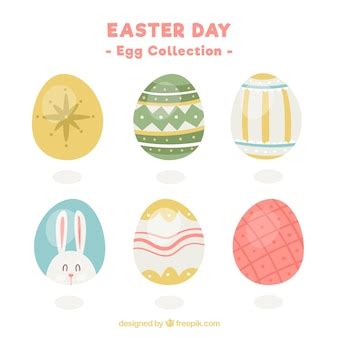 Free Vector | Easter egg designs