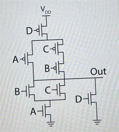 Solved what is the truth table for this CMOS | Chegg.com