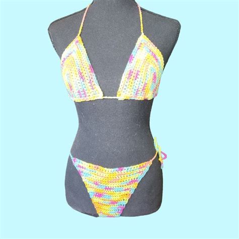 C String Bikini Etsy