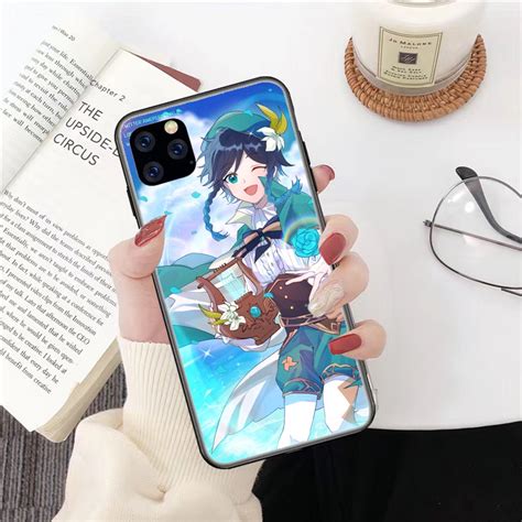 Infinix Smart Hot Plus เคสโทรศพทมอถอแบบนม ลาย Genshin impact Wendi Venti